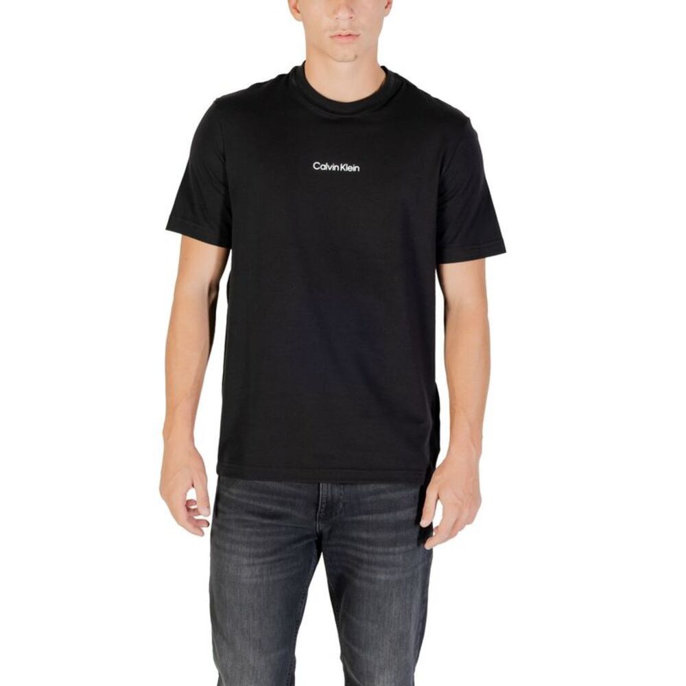 Calvin Klein Sport Black Cotton Men's T-Shirt